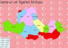 Samsun ve İlçeleri Harita Verileri