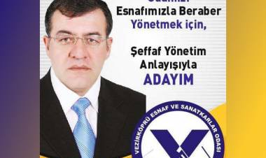 Orhan Şahin : "Odamızı Esnafımızla Yönetmek İçin Adayım"