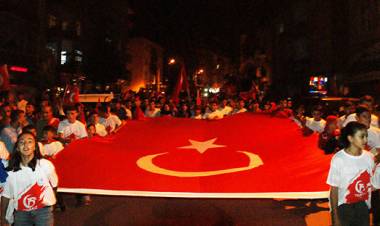 Vezirköprü'de 15 Temmuz Anıldı