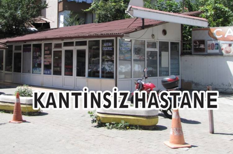 Vezirköprü Hastanesi Kantinsiz Kaldı